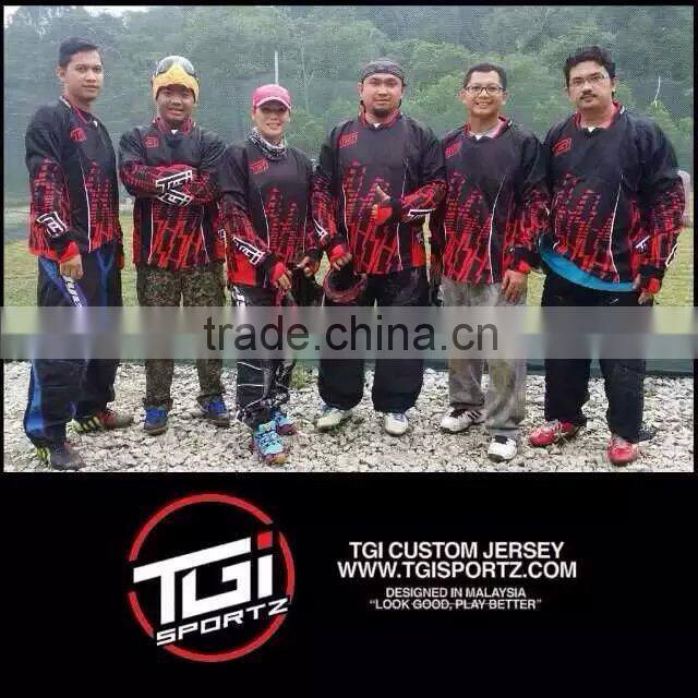 Stan Caleb Custom Cheap Paintball Team Youth Jerseys With high quality