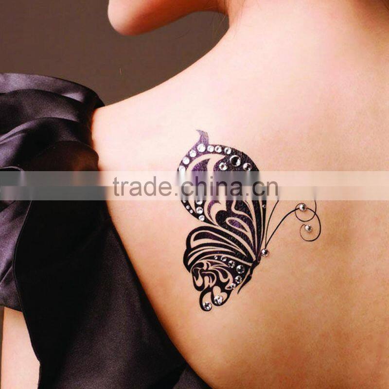 2016 hot sale water transfer tattoo sticker, temporary tatoo sticker