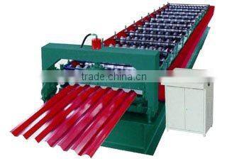 Steel tile forming machine