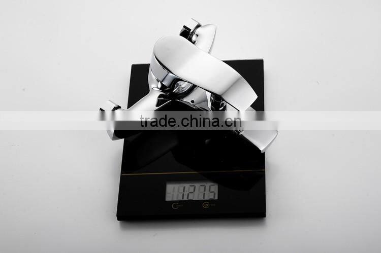 QL-34310 Single Handle Chrome Waterfall Bathroom Sink Basin Faucet Mixer Tap Tall Style Water Tap Hot And Cold bathroom mixer