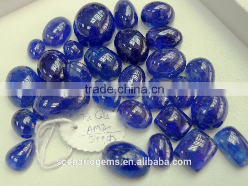 # 99 AMZ Natural Loose Gemstone Tanzanite Cabs