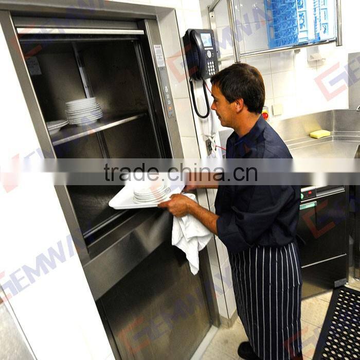 Professional restaurant kitchen elevator lift dumbwaiter