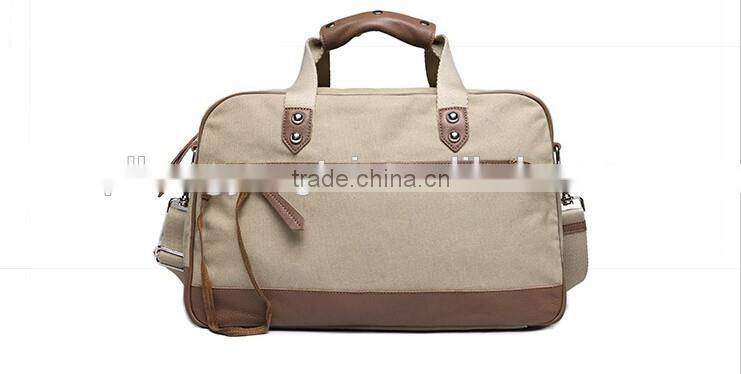 Canvas messenger bag no minimum order tote bags with custom printed logo