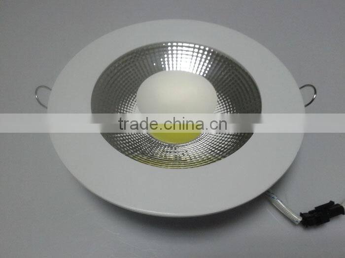 light weight slim 10w recessed cob led downlight full white from sitatome