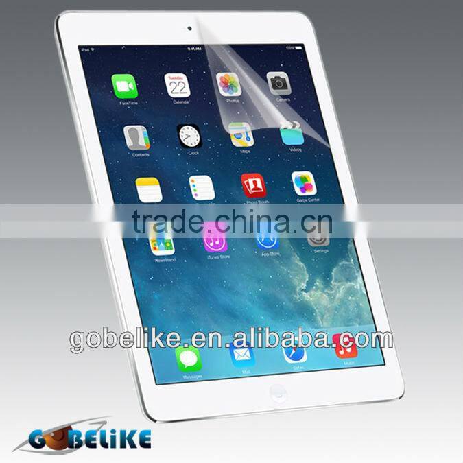 Hot films and made in china High Clear screen protector laptop screen protector for iPad Air
