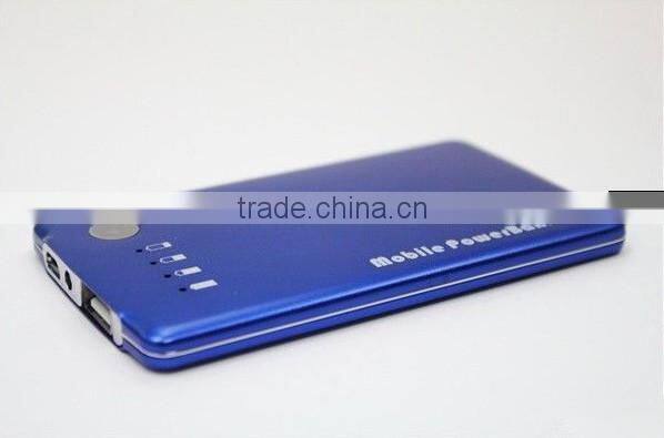 Free Sample for order ultra thin power bank 2000mAh credit card size 2014 new products