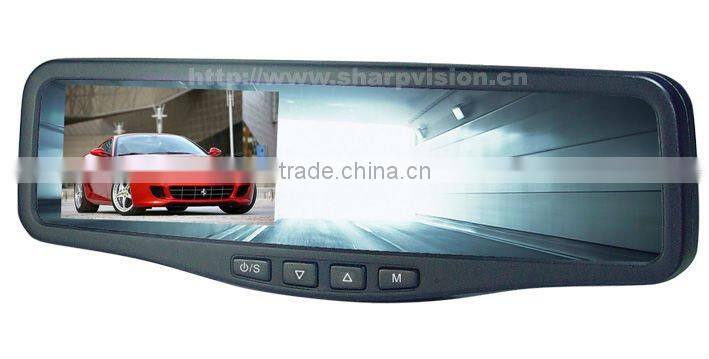 4.3 inch digital car reversing mirror system