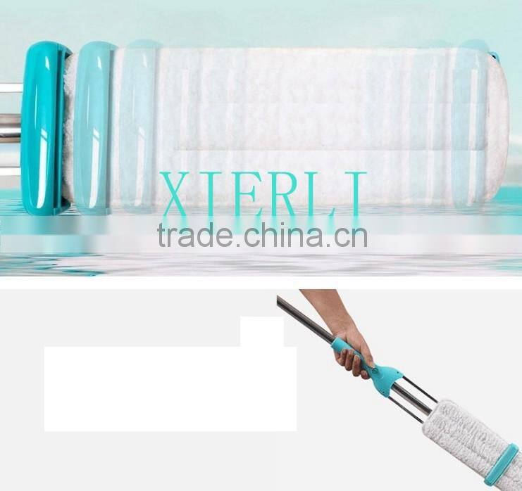 2015 China Cleaning Microfiber or Cotton Flat Mop Best selling on TV Shown