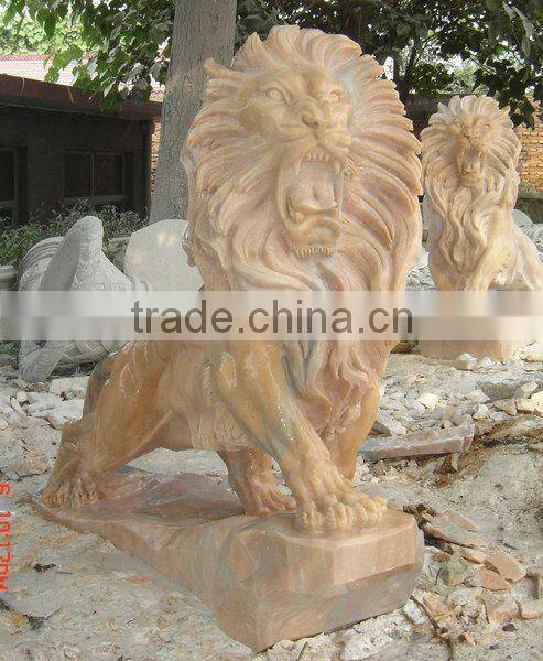 Custom Stone Lion Sculpture