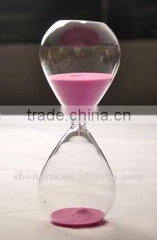 60 minutes hourglass glass sand timer