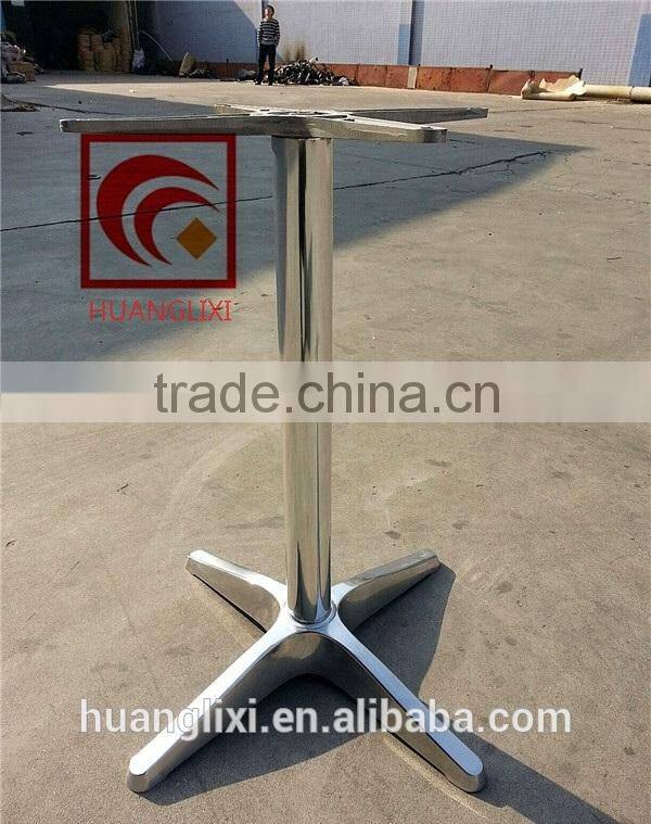 Aluminum cross eat foot, leisure table leg