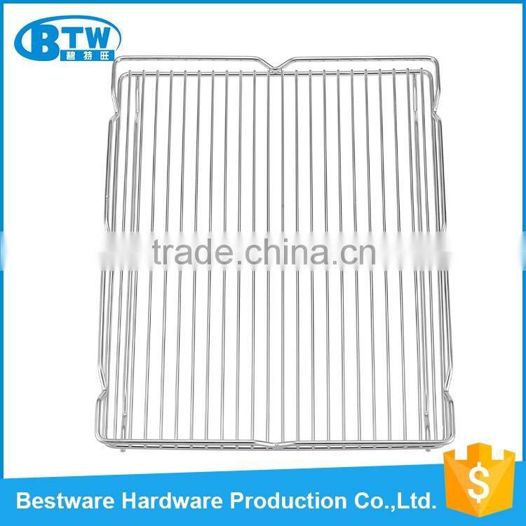 Dual Baking Stainless Steel 304 Polished Stainless Steel Wire Cooling Rack