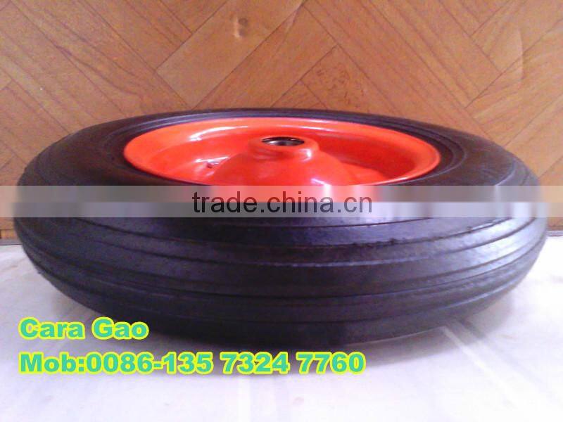 13 inch solid rubber wheel