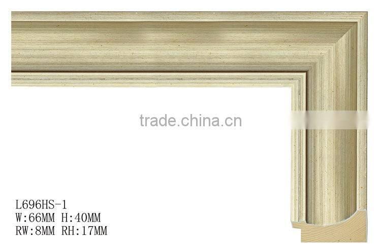 Wholesale W65MM * H43MM 24k gold frame ps frame moulding