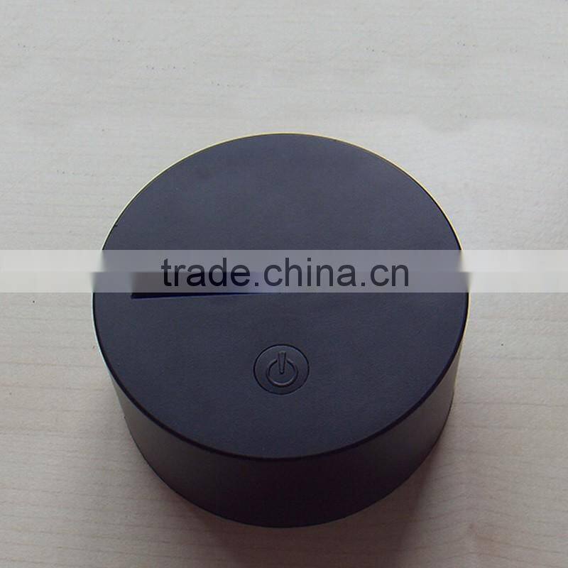 LED 7 Colors Flashing Night Light Globe Shaped Desk Light 1.5W Energy Saving 3D Night Light