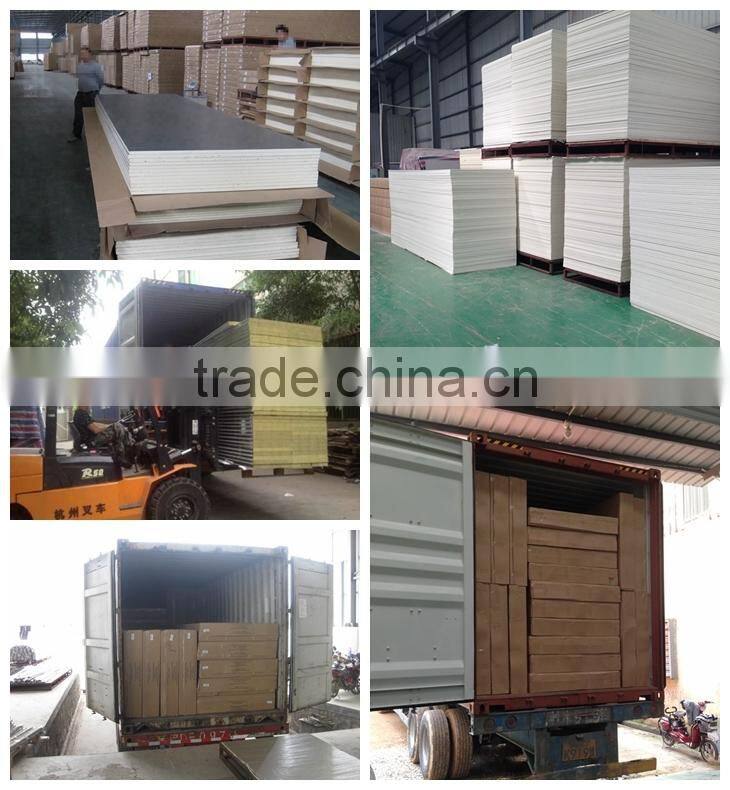 phenolic foam insulation board with color steel surface