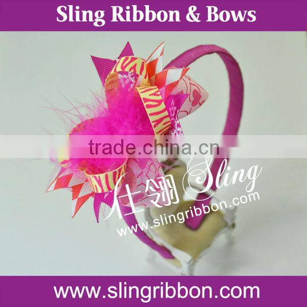 High Quality Headbands Feather Kids Headbands