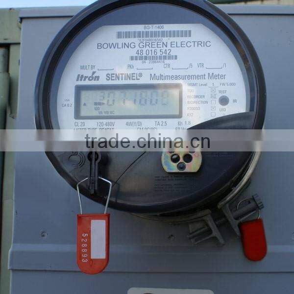 Padlock meter seal custom security padlock seals