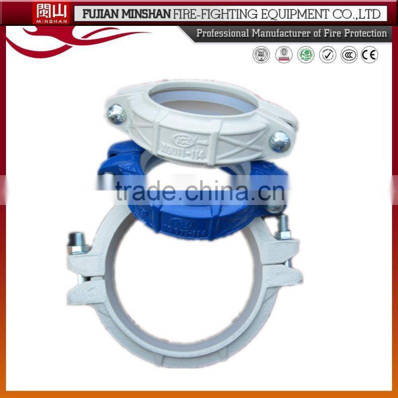 polish flexible coupling outlet used in the fire protective pipe