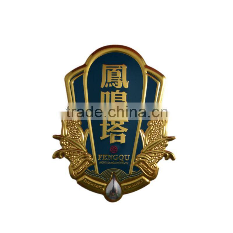 2014 high quality custom silver metal pin badge making
