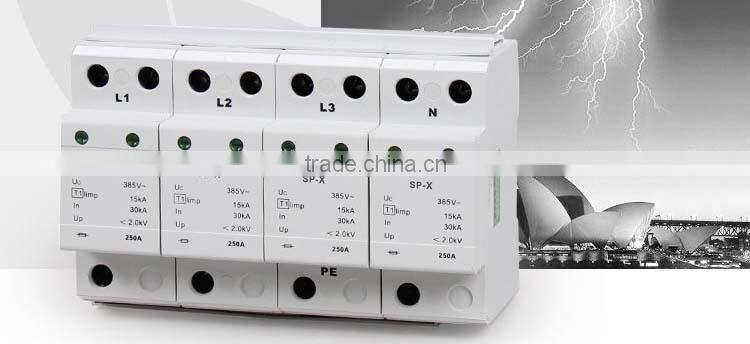 Saip Factory price SPD 250A Types of Lightning Arrester