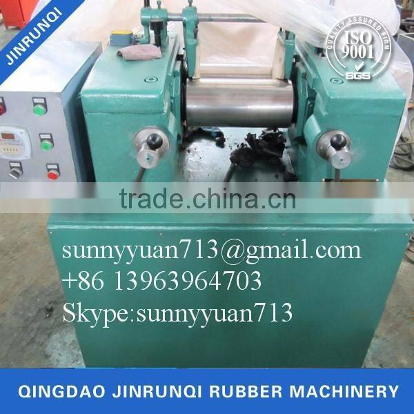 Open Mill Rubber Mixing Machine For Making Rubber Powder With Ce