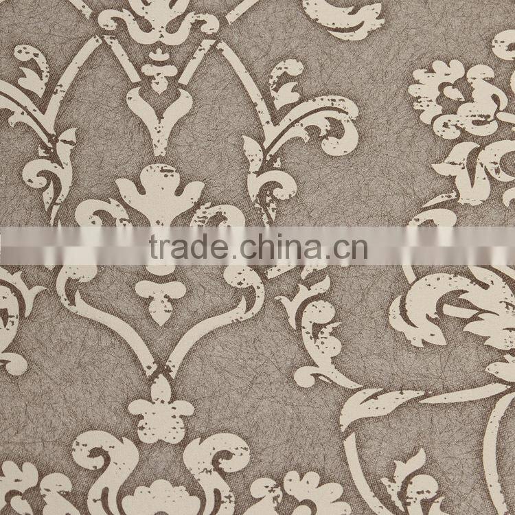 2016 new design modern style non woven wallpaper