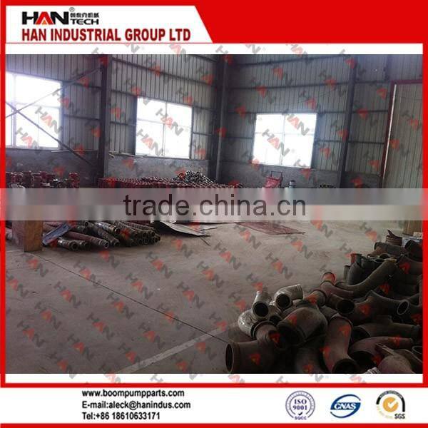 Delivery pipe concrete pump DN125*3M double wall pipe for concrete