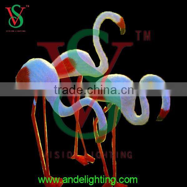 3D flamingo light animal led decoration