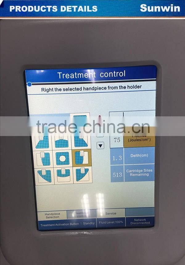 Portable non-surgical liposonix high intesity foucused ultrasound body slimming portable HIFU slimming