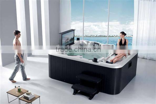 Garden Outdoor 6 persons whirlpool spa home hot tub outdoor Europe design for 6 persons family M-3340