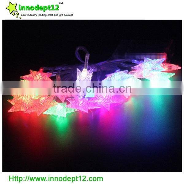 LED Star String Lights Battery Operated