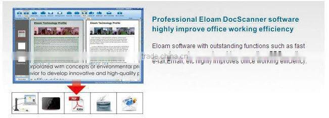 factory price high speed mini portable document scanner maximum A4 scanning size S200L