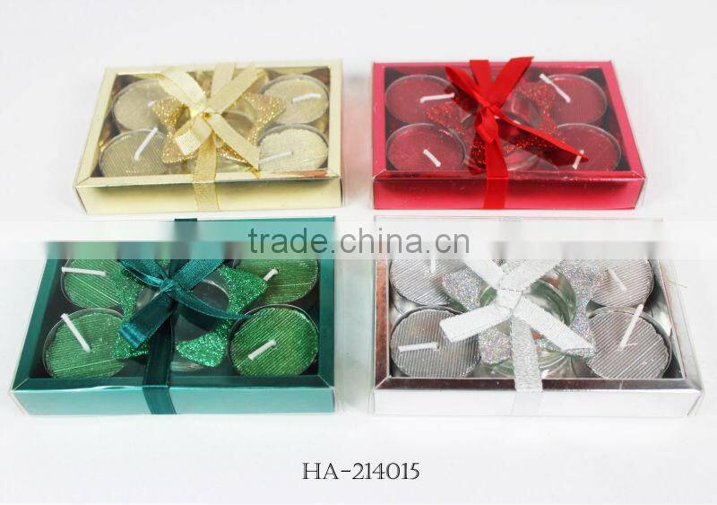 glitter tea light and candle holder for christmas gifts 2014