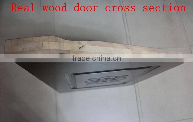 arch top double entry french door with good price