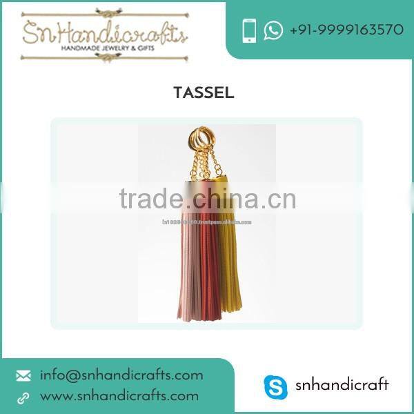 Classy Look Eye-Catching Tassel Supplier Price