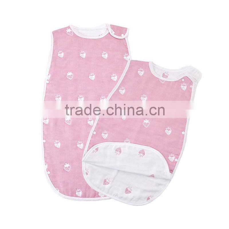 New Arrival Gauze Cotton Kids Cute Sleeping Bag