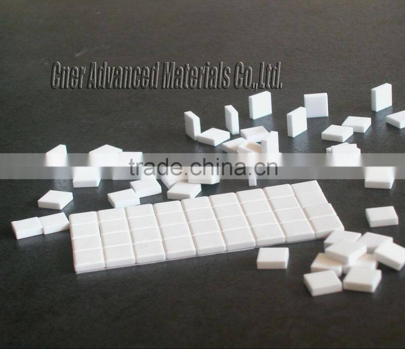 92% Alumina ceramic liner, wear resistant ceramic dimple tile