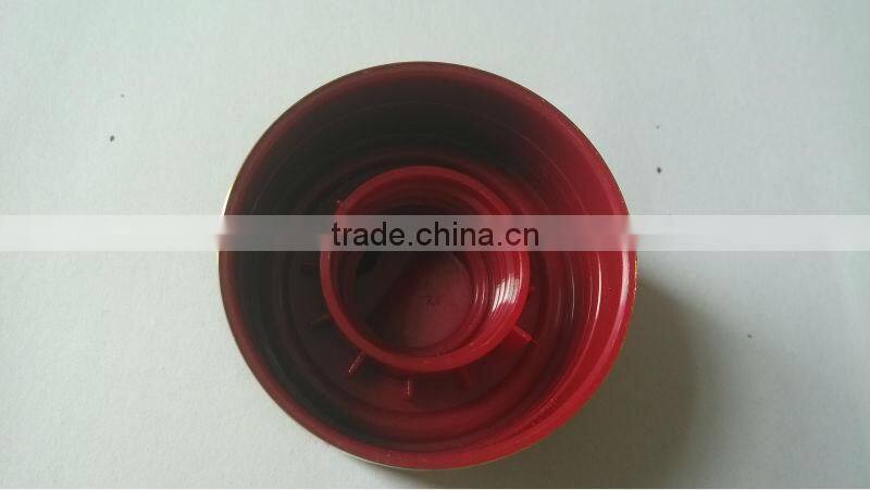 aluminum/metal bottle threaded screw cap