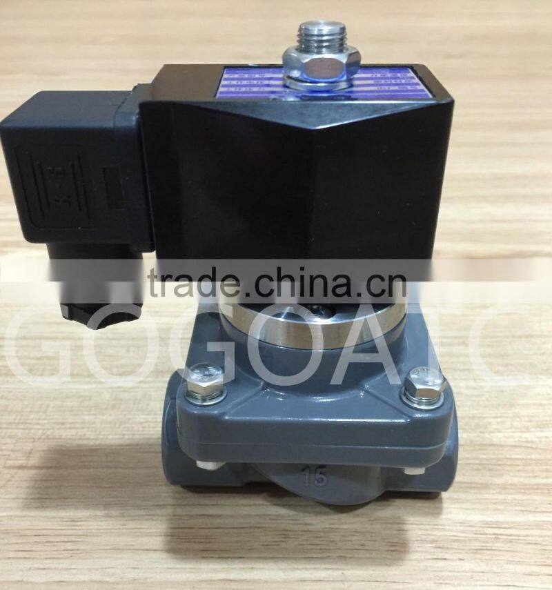 Liquids acids alkalis gas 3/8"~1" PTFE or UPVC pvc pressure reducing valve