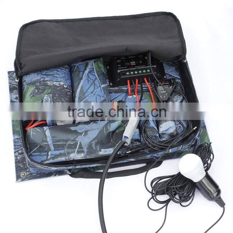 Monocrystalline Silicon Material portable folded solar cell panels for camping car battery