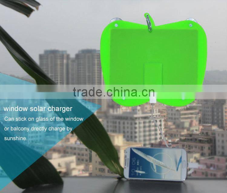 Sunever solar mobile phone charger fasion design solar panel charger