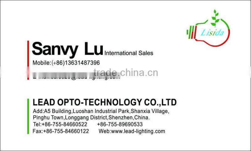 10W brighter suspended ceiling fan with led light with factory price in Shenzhen