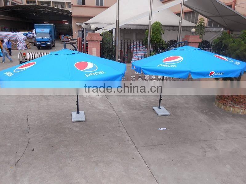 3m Cantilever hanging custom made banana outdoor