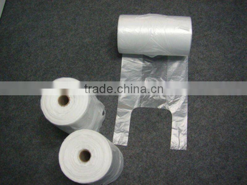 T-shirt bags on roll for grocery 9kg
