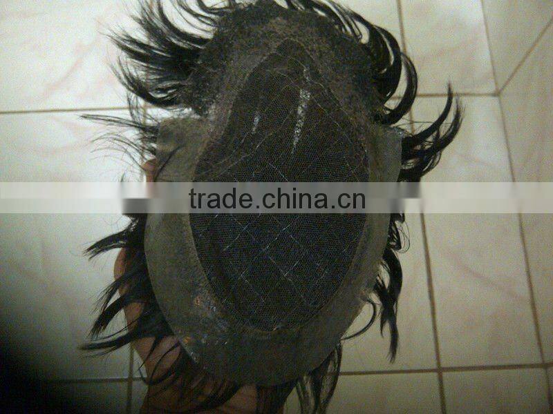 High quality hair toupee