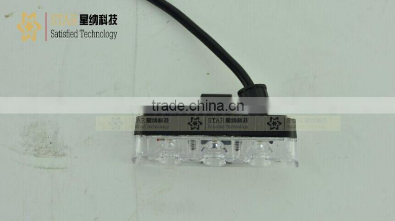 3led high quality strobe grill light