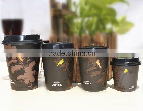 Good environment/custom printed Chinese paper cups for coffee