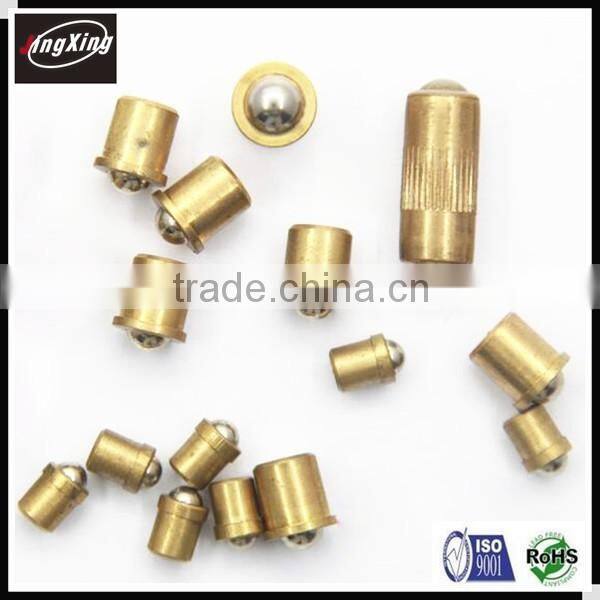 brass housing double headed spring plunger