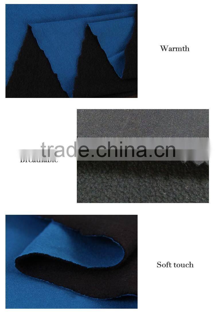 100% Polyester manufacture bonded composite plush fabric for sofa for home textile